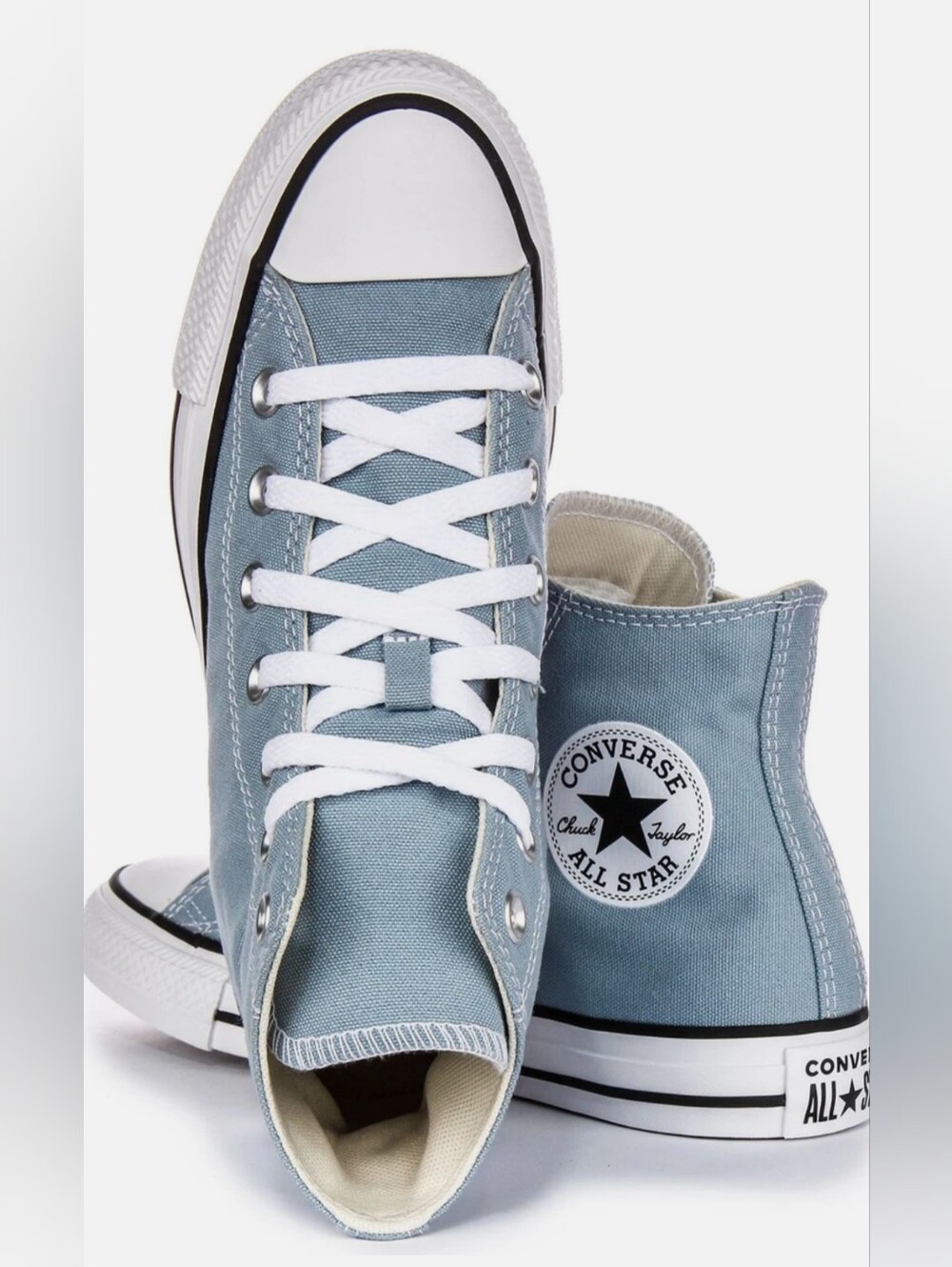 Converse Chuck Taylor All Star High-Top Sneakers Size M7.5 W9.5 Used Exc